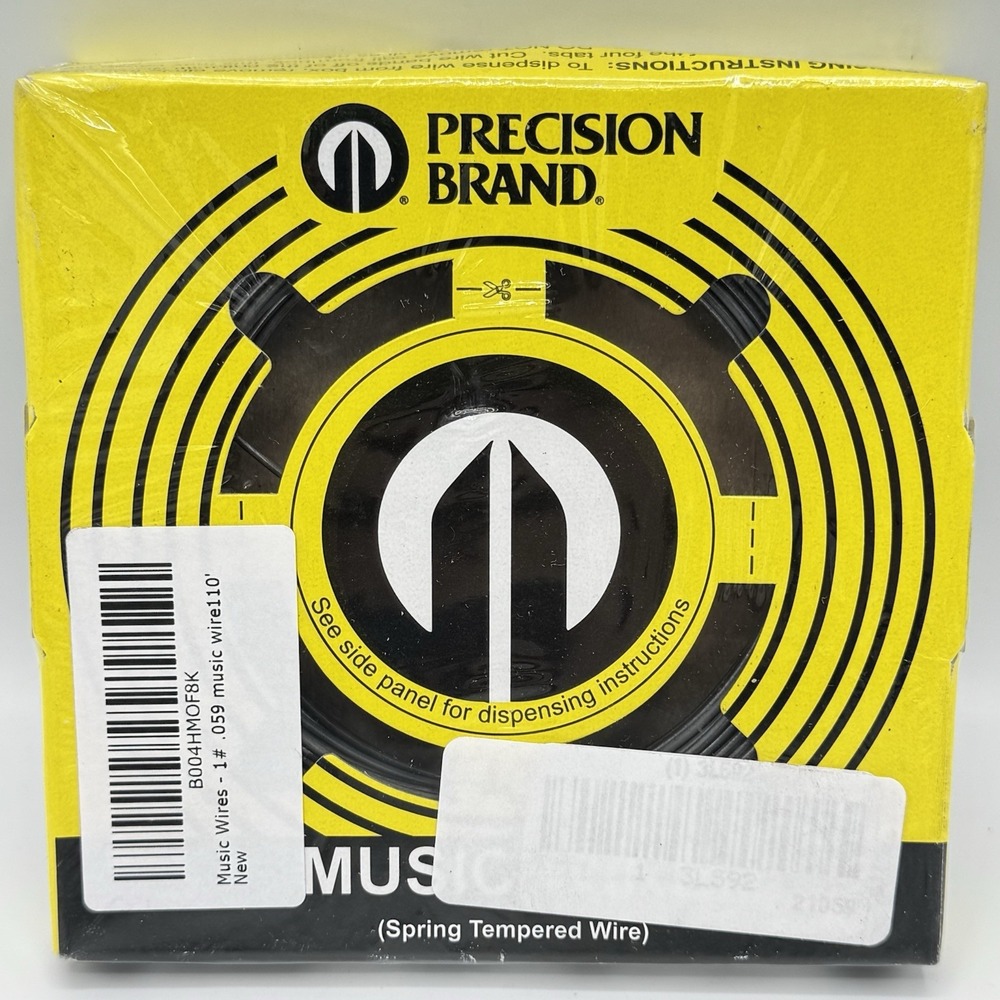 Precision Brand 21059 Music Wire .059 Spring Tempered 1 lb 144 ft Steel Wire - Picture 7 of 8